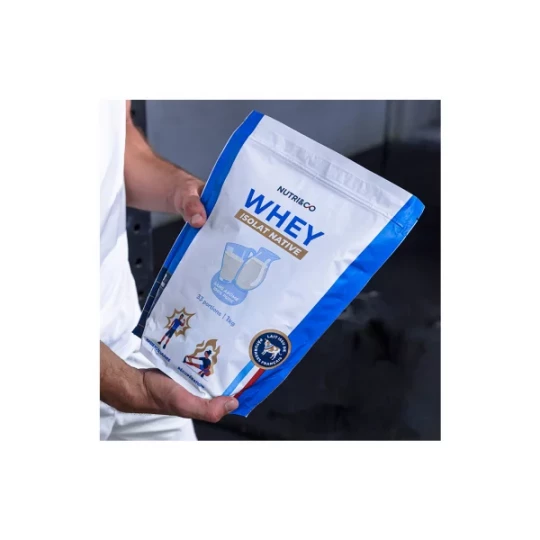 Nutri&Co Whey Isolat Native 900 g - Gout : Sans arome - image 3