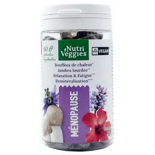 Nutriveggies Ménopause Gélules x 60