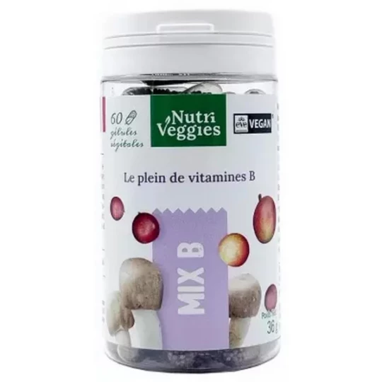 Nutriveggies Mix B Gélules x 60