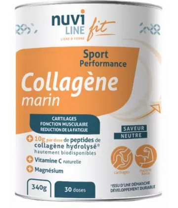 Nuviline Fit Collagène Marin Sport Performance 340 g