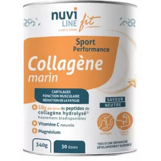 Nuviline Fit Collagène Marin Sport Performance 340 g