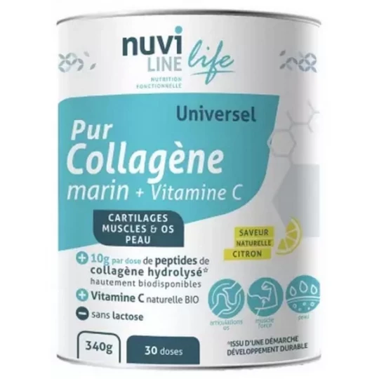 Nuviline Life Pur Collagène Marin + Vitamine C 340 g
