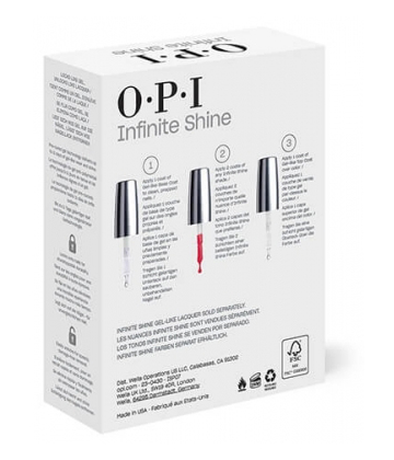O.P.I Kit IS Effet Gel Base et Top Coat