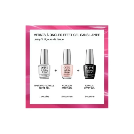 O.P.I Kit IS Effet Gel Base et Top Coat - image 5