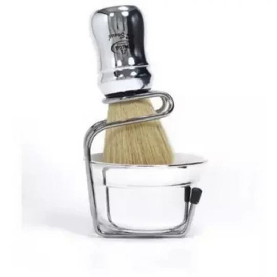 O'Barber Kit barbe blaireau poils synthétiques
