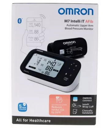 Omron Tensiomètre Brassard Automatique M7 Intelli IT Afib