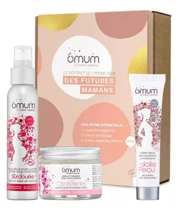 Omum Coffret Soins Essentiels des Futures Mamans Bio