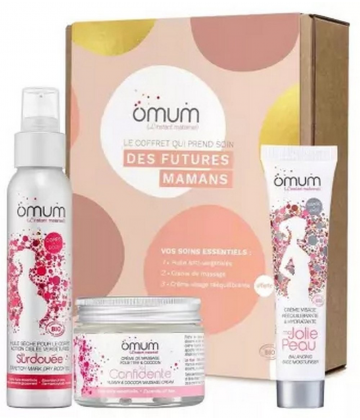 Omum Coffret Soins Essentiels des Futures Mamans Bio