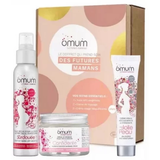 Omum Coffret Soins Essentiels des Futures Mamans Bio