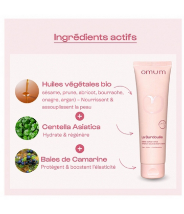 Omum La Surdouée Crème Anti-Vergetures Bio 150 ml