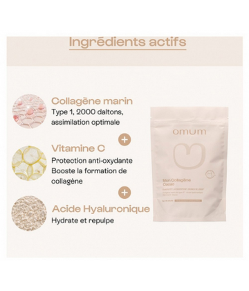 Omum Mon Collagène Cacao 180 g