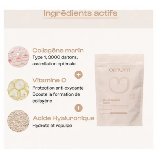 Omum Mon Collagène Cacao 180 g - image 3