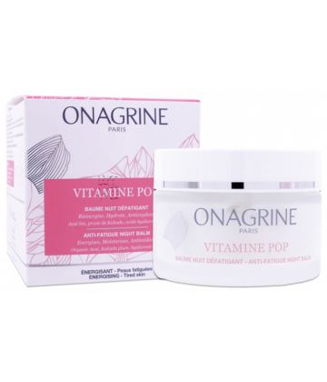 Onagrine Vitamine Pop Baume Nuit Défatigant 50 ml