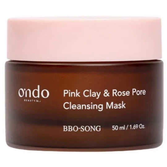 Ondo Beauty 36.5 Pink Clay & Rose Pore Cleansing Mask 50 ml