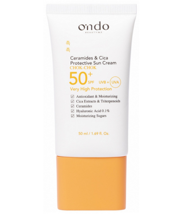 Ondo Beauty 36.5 Ceramides & Cica Protective Sun Cream SPF50 + 50 ml
