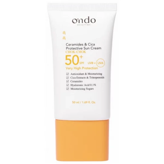 Ondo Beauty 36.5 Ceramides & Cica Protective Sun Cream SPF50 + 50 ml