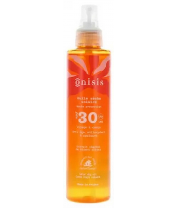 Onisis Huile Sèche Solaire Haute Protection SPF30 200 ml