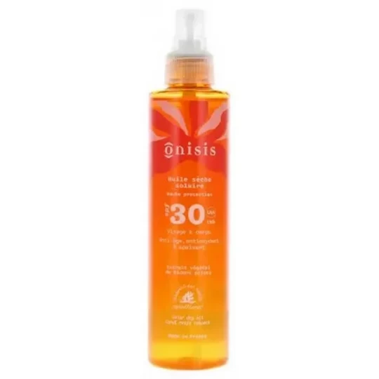Onisis Huile Sèche Solaire Haute Protection SPF30 200 ml - image 2