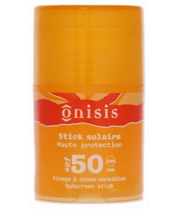 Onisis Stick Solaire Haute Protection Visage SPF50 15 ml