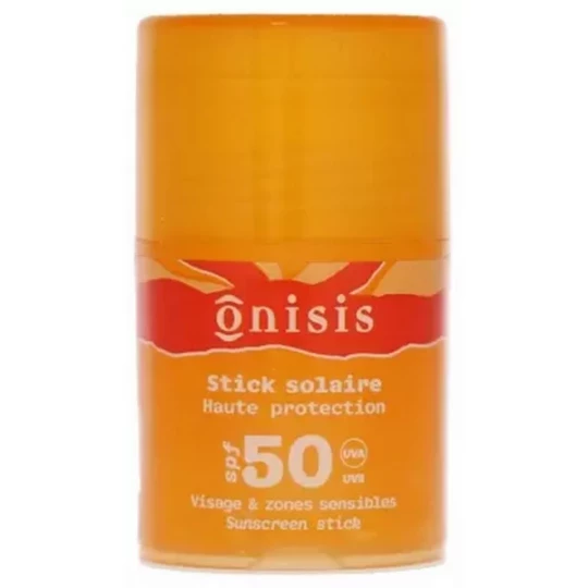 Onisis Stick Solaire Haute Protection Visage SPF50 15 ml