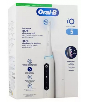 Oral'B IO Laboratory 5 Brosse à Dents Rechargeable + Accessoires