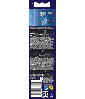 Oral'B Pro Kids 3+ Disney 3 Ans et + 4 Tetes de Rechange - Modele : Roi Lion