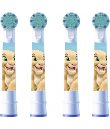 Oral'B Pro Kids 3+ Disney 3 Ans et + 4 Tetes de Rechange - Modele : Roi Lion