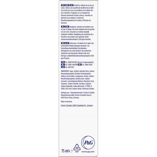 Oral'B Pro 3D White Clinical Dentifrice Blancheur Intense 75 ml - image 2