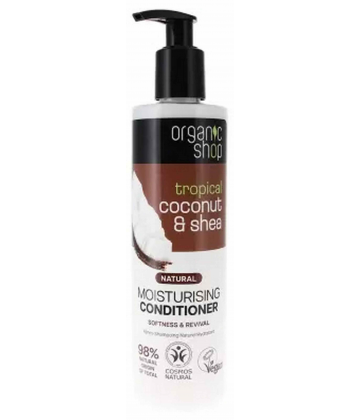 Organic Shop Après-Shampoing Naturel Hydratant Noix de Coco et Karité 280 ml