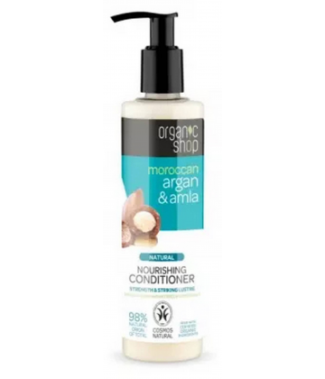 Organic Shop Après-Shampoing Naturel Nourrissant Argan et Amla 280 ml