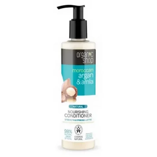 Organic Shop Après-Shampoing Naturel Nourrissant Argan et Amla 280 ml