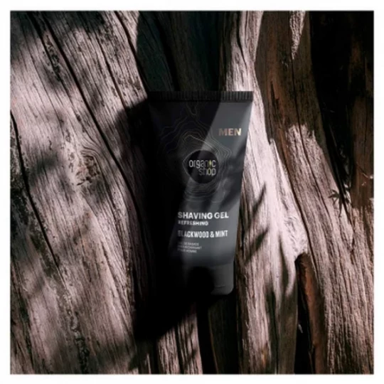 Organic Shop Men Gel de Rasage Rafraichissant 150 ml - image 2