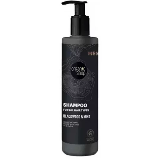 Organic Shop Men Shampoing Chene et Menthe 280 ml