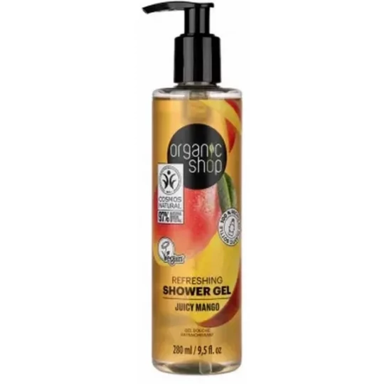 Organic Shop Gel Douche Rafraichissant Mangue 280 ml