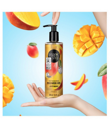 Organic Shop Gel Douche Rafraichissant Mangue 280 ml