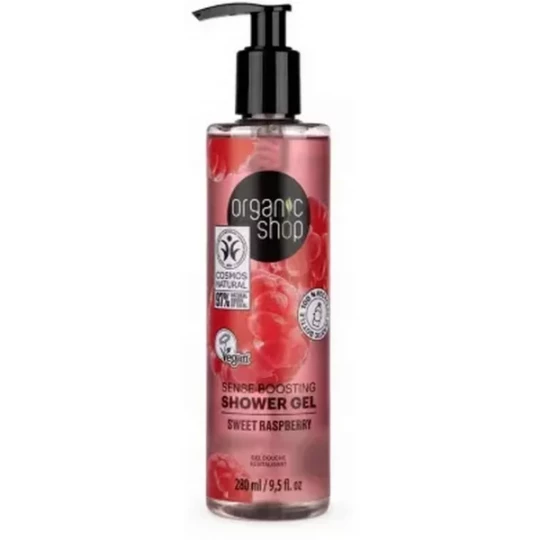 Organic Shop Gel Douche Revitalisant Framboise 280 ml