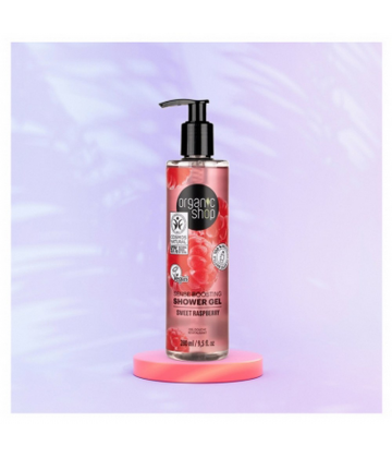Organic Shop Gel Douche Revitalisant Framboise 280 ml