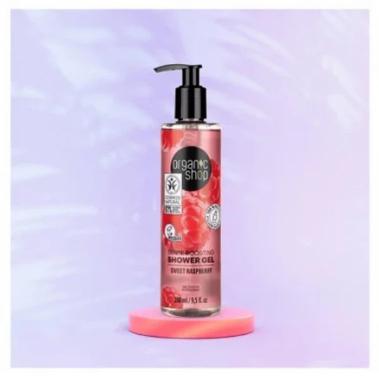 Organic Shop Gel Douche Revitalisant Framboise 280 ml - image 2