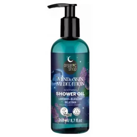 Organic Shop Huile de Douche Lavande Myrtille & Mélatonine 260 ml - image 1