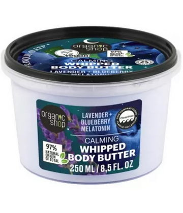 Organic Shop Body Butter Calming Beurre Corps Apaisant 250 ml
