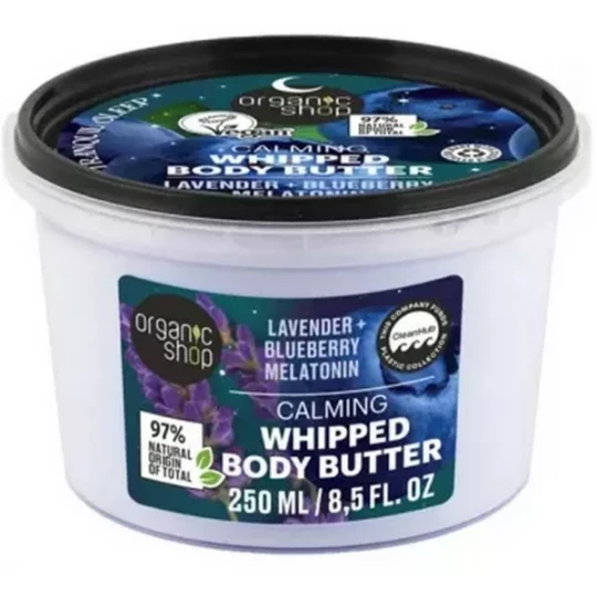 Organic Shop Body Butter Calming Beurre Corps Apaisant 250 ml