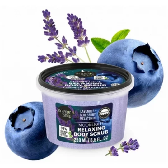 Organic Shop Body Scrub Gommage Relaxant Corps Lavande 250 ml - image 3