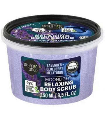 Organic Shop Body Scrub Gommage Relaxant Corps Lavande 250 ml