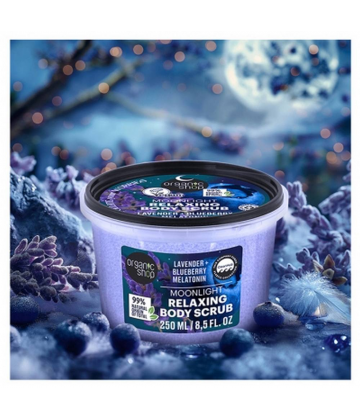 Organic Shop Body Scrub Gommage Relaxant Corps Lavande 250 ml
