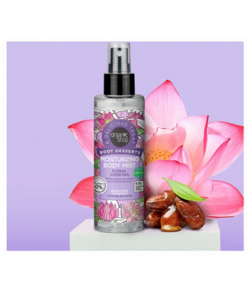 Organic Shop Body Desserts Brume Corps Hydratante Cocktail de Fleurs 200 ml