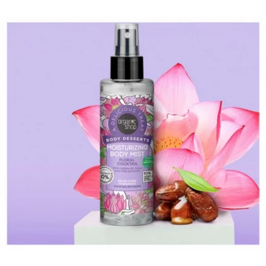Organic Shop Body Desserts Brume Corps Hydratante Cocktail de Fleurs 200 ml - image 2