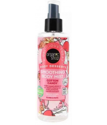 Organic Shop Body Desserts Brume Corps Lissante Barbe à Papa 200 ml