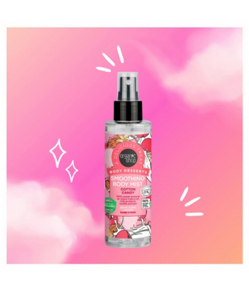 Organic Shop Body Desserts Brume Corps Lissante Barbe à Papa 200 ml