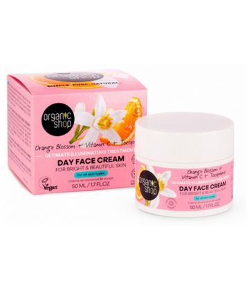 Organic Shop Crème de Jour Éclat Fleur d'Oranger 50 ml