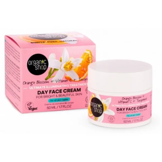 Organic Shop Crème de Jour Éclat Fleur d'Oranger 50 ml - image 2